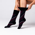 Load image into Gallery viewer, 3 Pairs Ladies Cotton Socks - Multi Dot