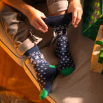 Charger l'image dans la galerie, Lot de 3 paires de chaussettes de Noël amusantes pour homme - Motif jacquard