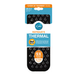 Load image into Gallery viewer, 1 Pair Men's Raynaud's Thermal Slipper Socks - Block Stripe Black