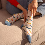 Load image into Gallery viewer, 3 Pairs Ladies Fun Feet Cotton Socks - I'm a Dog Person