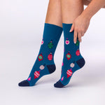 Load image into Gallery viewer, 3 Pairs Ladies Fun Feet Christmas Socks - Merry and Bright