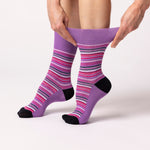 Load image into Gallery viewer, 3 Pairs Ladies Cotton Socks - Sweetheart Black