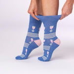 Load image into Gallery viewer, 3 Pairs Ladies Cotton Socks - Retro Charm