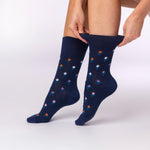 Load image into Gallery viewer, 3 Pairs Ladies Cotton Socks - Graceful Garden