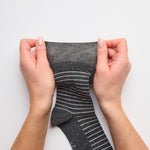 Lade das Bild in den Galerie-Viewer, 3 Paar Damen-Baumwollsocken mit Farbspritzern – Colour Pop