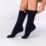 Load image into Gallery viewer, 3 Pairs Ladies Sports Socks - Black
