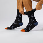 Load image into Gallery viewer, 3 Pairs Men's Fun Feet Cotton Socks - Highlands Escape