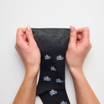Charger l'image dans la galerie, Lot de 3 paires de chaussettes en coton pour homme - Deep Sea