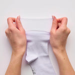 Load image into Gallery viewer, 3 Pairs Men's Plain Cotton Socks - White