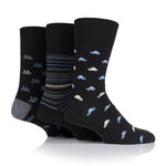 Load image into Gallery viewer, 3 Pairs Men's Cotton Socks - Transport