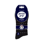 Load image into Gallery viewer, 3 Pairs Men's Concerto Cotton Socks - Black