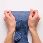 Lade das Bild in den Galerie-Viewer, 3 Paar Concerto Baumwollsocken für Herren - Marineblau/Jeansblau
