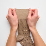 Lade das Bild in den Galerie-Viewer, 3 Paar Concerto Baumwollsocken für Herren - Braun/Natur