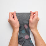Load image into Gallery viewer, 3 Pairs Men's Cotton Socks - Cosmic Neutral