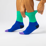Load image into Gallery viewer, 3 Pairs Men's Colourburst Cotton Socks - Colour Hybrid mix