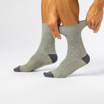 Load image into Gallery viewer, 3 Pairs Men's Cotton Socks - Kaleidoscopic Micro