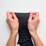 Load image into Gallery viewer, 3 Pairs Men's Bamboo Socks - Suit Black