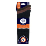 Load image into Gallery viewer, 3 Pairs Mens Gentle Grip Wool Walker Socks - Colour Mix