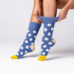 Load image into Gallery viewer, 6 Pairs Ladies Cotton Socks - Summer Spots
