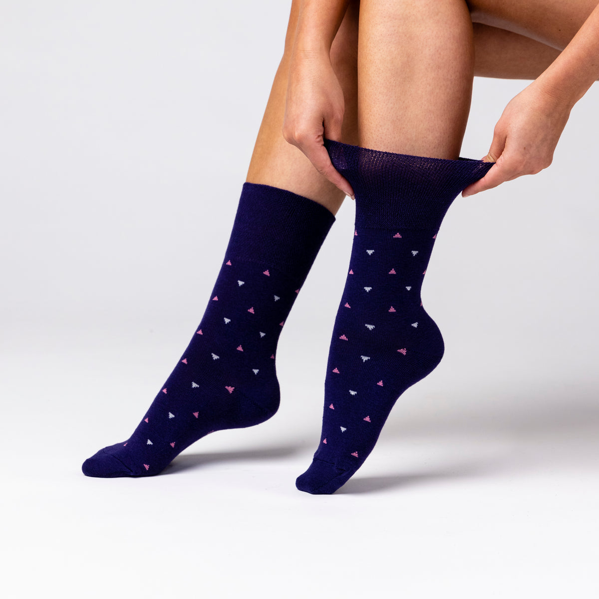 3 Pairs Ladies Cotton Socks - Bazaar