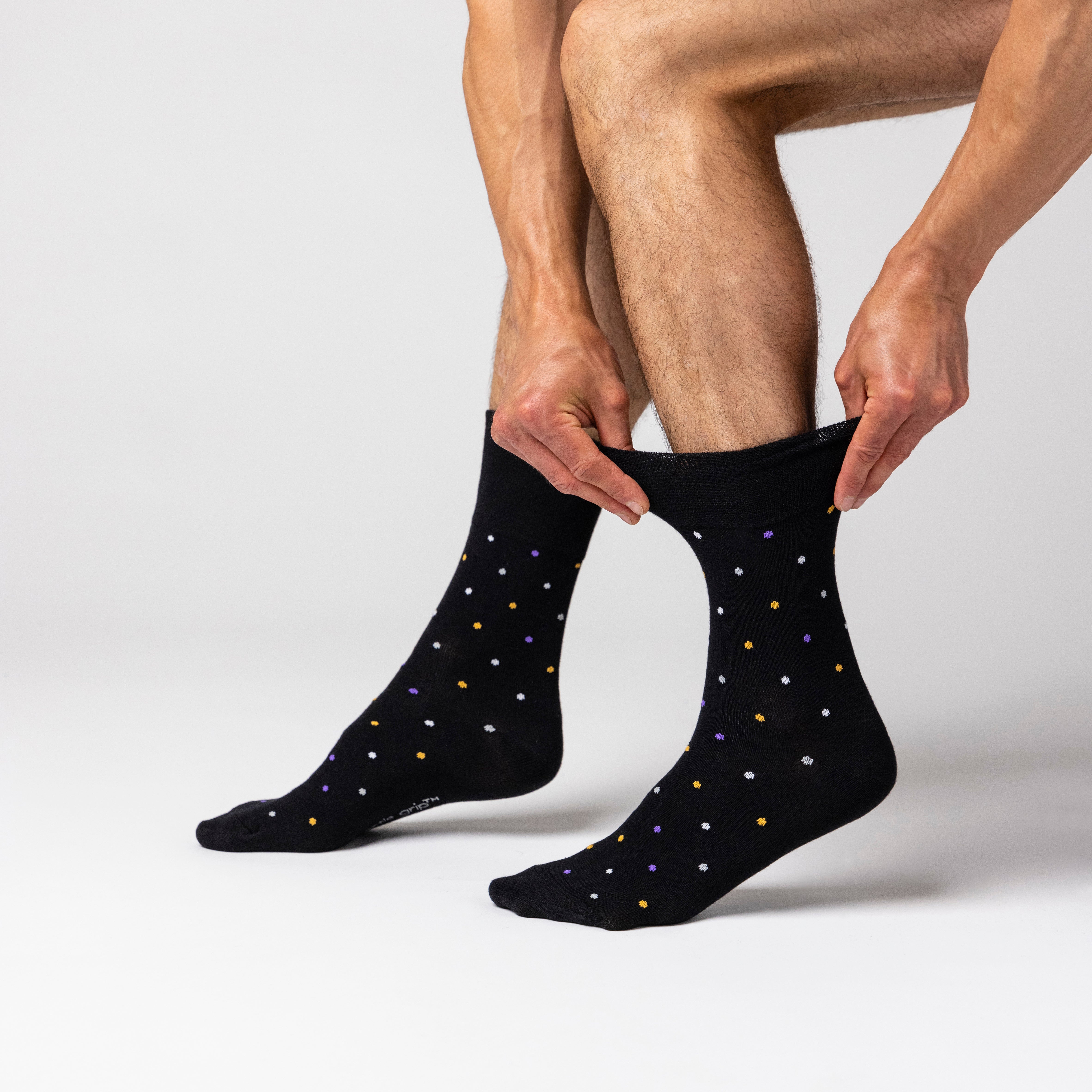 6 Pairs Men's Cotton Socks - Equilibrium