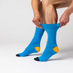 Load image into Gallery viewer, 6 Pairs Men&#39;s Colourburst Cotton Socks - Modern Hue
