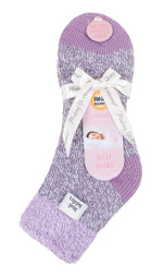 Lade das Bild in den Galerie-Viewer, 1 Paar Damen Thermosocken - Schwarz
