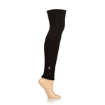 Load image into Gallery viewer, 1 Pair Heat Holders Original Thermal Full Leg Warmers Black
