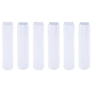 6 Pack Prosthetic Socks - White