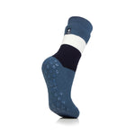 Load image into Gallery viewer, 1 Pair Ladies Raynaud&#39;s Thermal Slipper Socks - Denim
