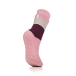 Load image into Gallery viewer, 1 Pair Ladies Raynaud&#39;s Thermal Slipper Socks - Rose
