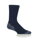 Load image into Gallery viewer, 1 Pair Diabetic Walker Wool Boot Socks - Navy
