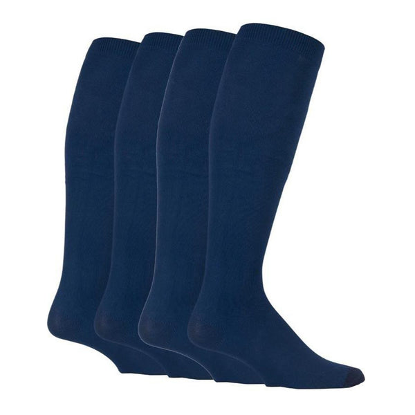 2 Pairs Mens Energising Compression Socks - Navy