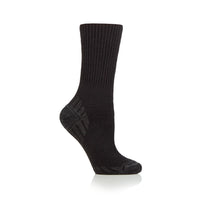 1 Pair Diabetic Walker Wool Boot Socks - Black