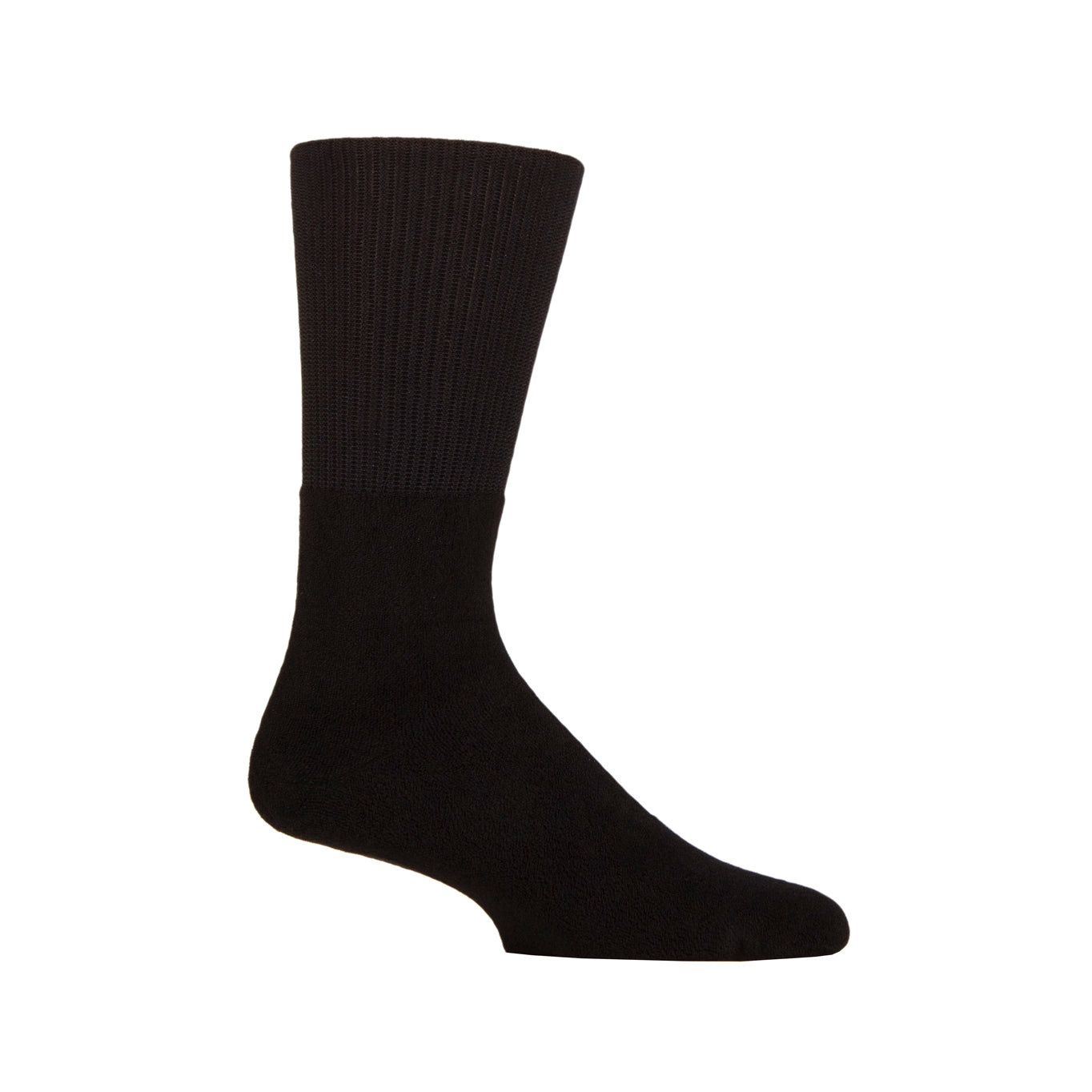 1 Pair Upside Down Inside Out Socks Black