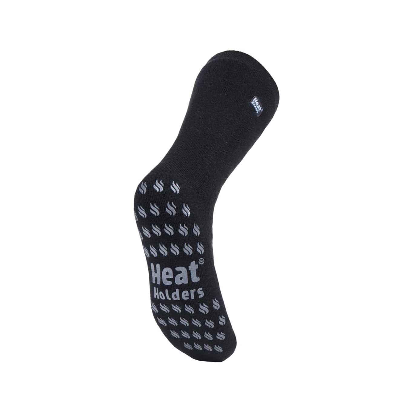 1 Pair Men's Raynaud's Thermal Slipper Socks - Black