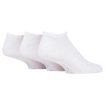 Load image into Gallery viewer, 3 Pairs PermaCool Cooling Trainer Socks - White
