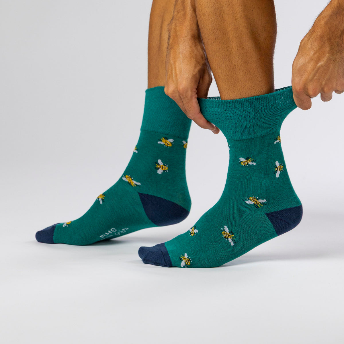 3 Pairs Men's RHS Cotton Socks - Insects