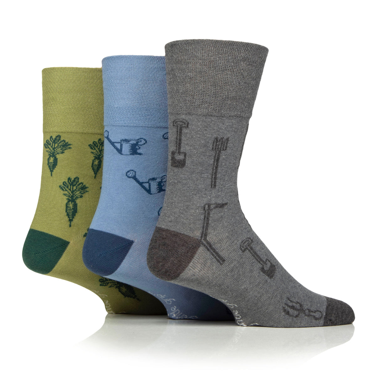 Lot de 3 paires de chaussettes en coton RHS pour homme – Insectes