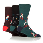 Lade das Bild in den Galerie-Viewer, 3 Paar Herrensocken aus Baumwolle von RHS – Insekten
