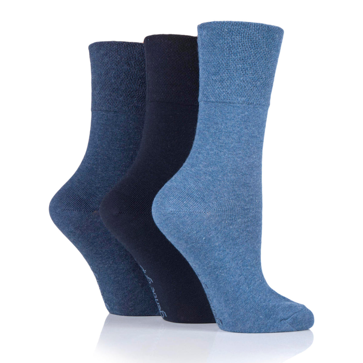 3 Pairs Kids Cotton Socks - Blue