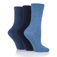 3 Pairs Kids Cotton Socks - Blue