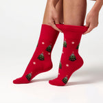Lade das Bild in den Galerie-Viewer, 3 Paar Fun Feet Weihnachtssocken für Damen – Fairisle
