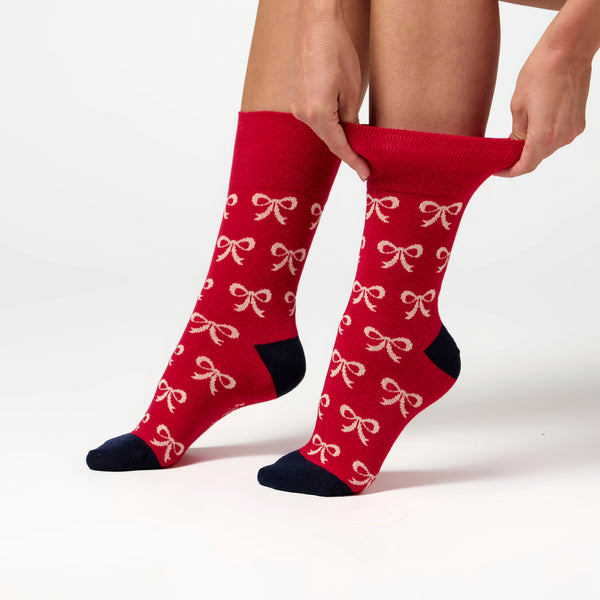 3 Paar Fun Feet Weihnachtssocken für Damen – Fairisle