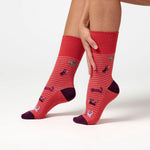 Charger l'image dans la galerie, Lot de 3 paires de chaussettes amusantes en coton pour femme - Je suis une personne féline
