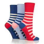 Load image into Gallery viewer, 3 Pairs Ladies Cotton Socks - Joie
