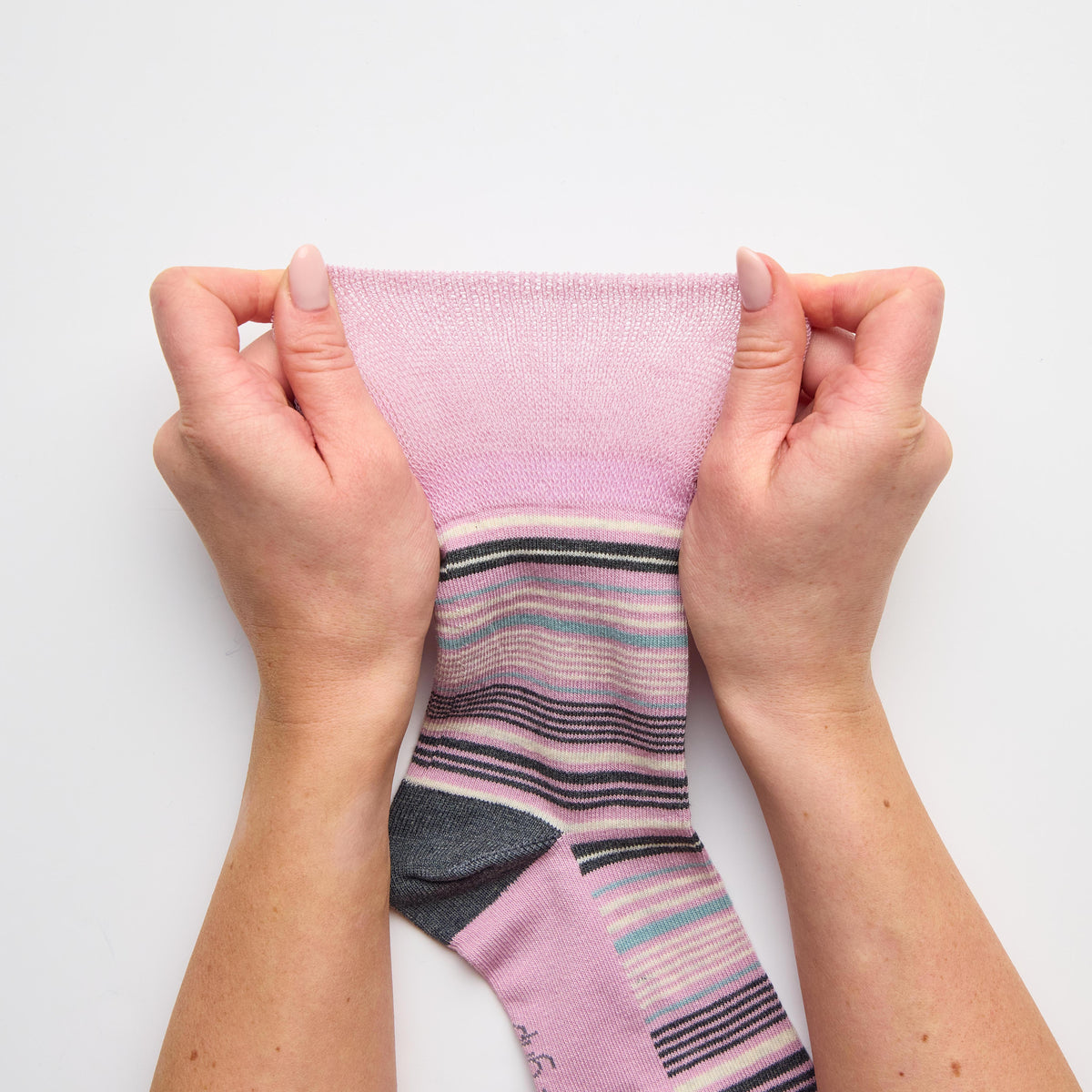 3 Paar Damen-Baumwollsocken – Reverie Stripe