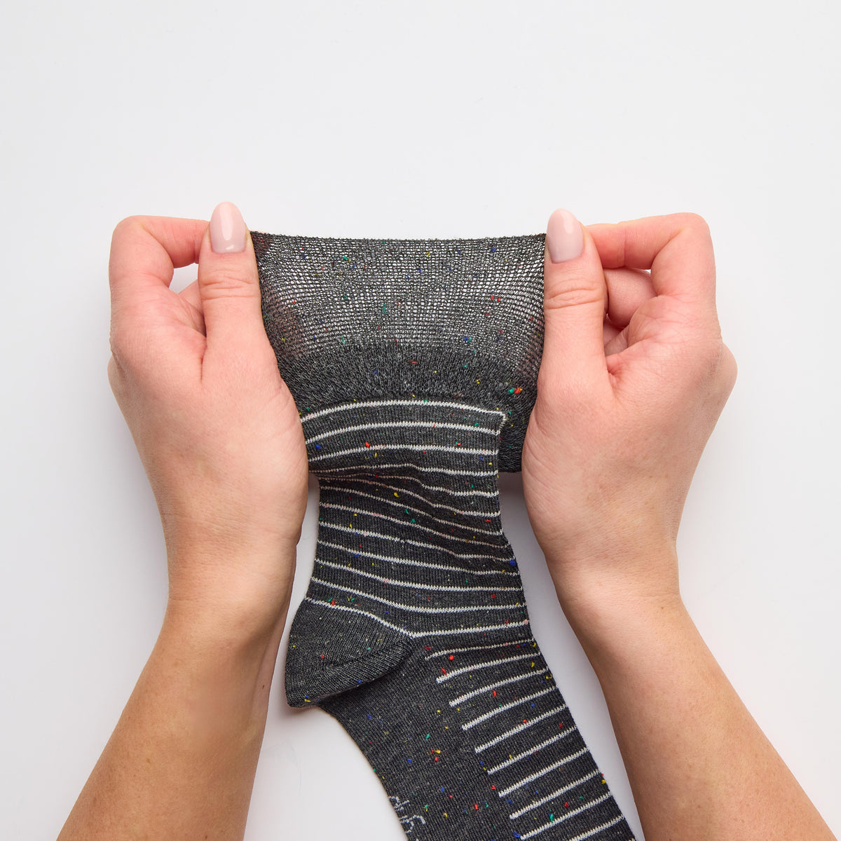 3 Paar Damen-Baumwollsocken mit Farbspritzern – Colour Pop