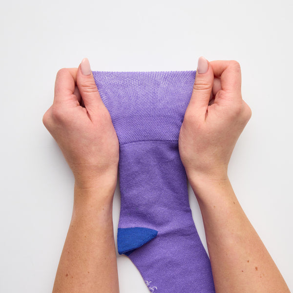 3 Pairs Ladies Colourburst Cotton Socks - Colour Hybrid