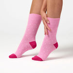 Charger l'image dans la galerie, 3 Pairs Ladies Cotton Socks - Micro Polka Dot
